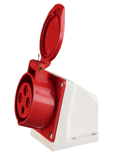 תמונה של שקע CEE לקיר 4x32