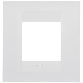 תמונה של קורוס-מסגרת GEO לבן מט/סאטן 2 מודול לקופסא 55