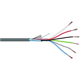 תמונה של כבל אלקטרוניקה AWG 3X2X22 6005 אפור כ"מ - תוף 500מ'