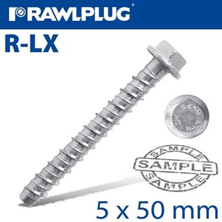 Picture of R-LX-06X075-HF-ZP self Tapping concrete Bolt 5/50