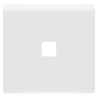 תמונה של כיסוי 2 מודול לשילוב עדשה למפסק תאורה קורוס חכם -לבן מבריק