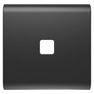 Picture of INTERCH. BUTTON WITH LENS 2M BLACK