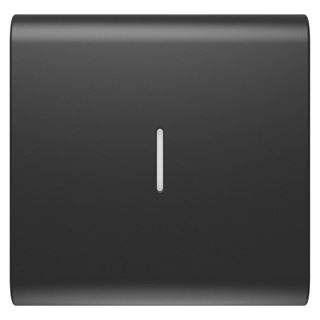 Picture of INTERCH. BUTTON WITH DIFFUSER 2M BLACK