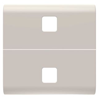 Picture of INTERCH. BUTTON WITH 2 LENSES 2M BEIGE