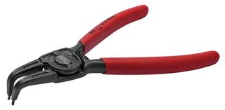 תמונה של פלייר טבעות חיצוני, מכופף 90°  קפיץ לפתיחה  נגד החלקה ידיות ארגונומיות 125 מ"מ תחום עבודה 10-25 מ"מ NWS