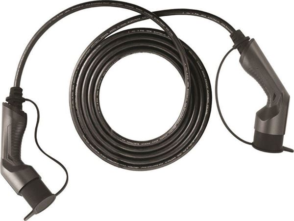 תמונה של כבל לעמדת טעינה ציבורית 5 מטר TYPE 2 22KW 3*32A