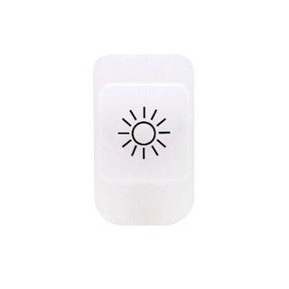 Picture of LENS FOR KNX PUSH-BUTT.PANEL-GOOD MORN.