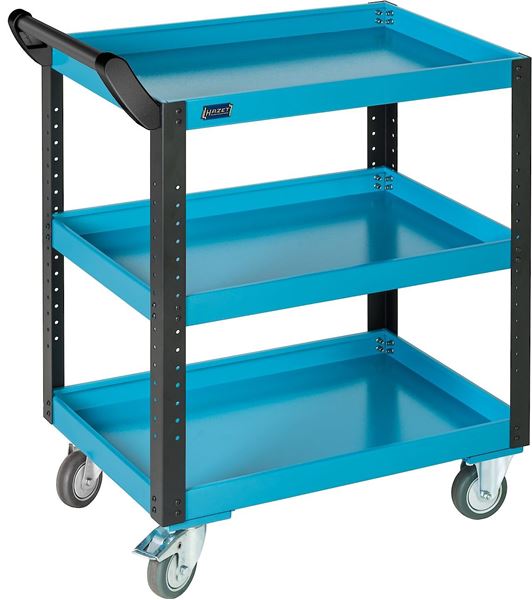 תמונה של עגלת שירות מקצועית 3 מדפים  הזט