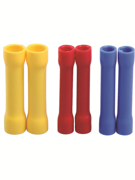 תמונה של נעל כבל צינור מצופה ל-1.5 אדום (100)