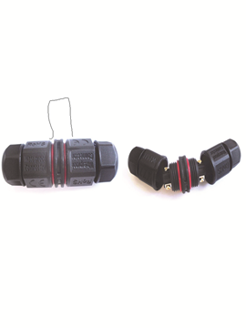 תמונה של מחבר ישר 3 פין IP67