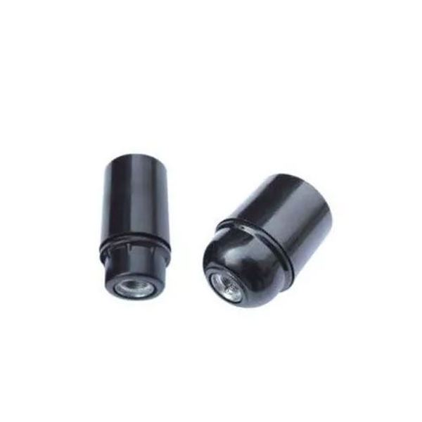 תמונה של בית נורה  3 חלקים E27 שחור לתליה