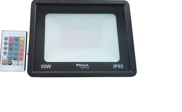 Picture of VEGA Led flood light 50W RGB bla