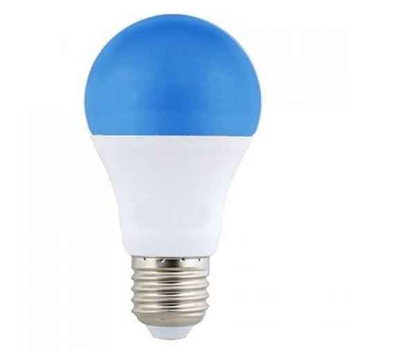 תמונה של נורה לד ד.ליבון צבעוני כחול 9W/10W