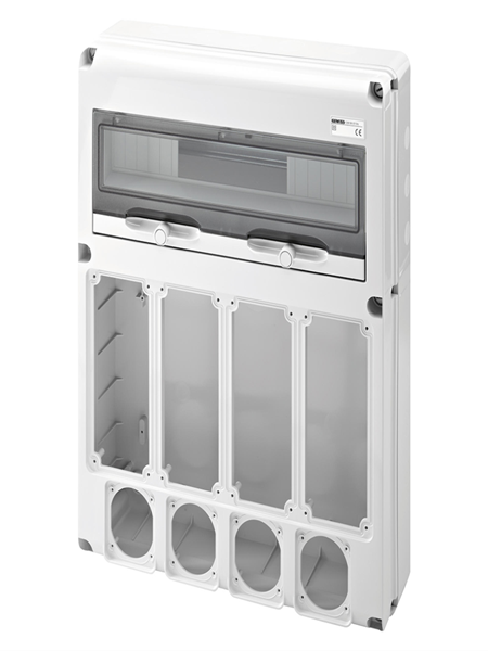 Picture of Q-DIN 20 MODULES-4 FLANGE IB 16/32A IP67+4 FLANGE IEC 16/32