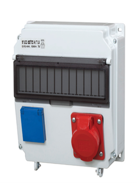 תמונה של קופסא D-25 שקעים 532.110 ללא חצי אוטומט