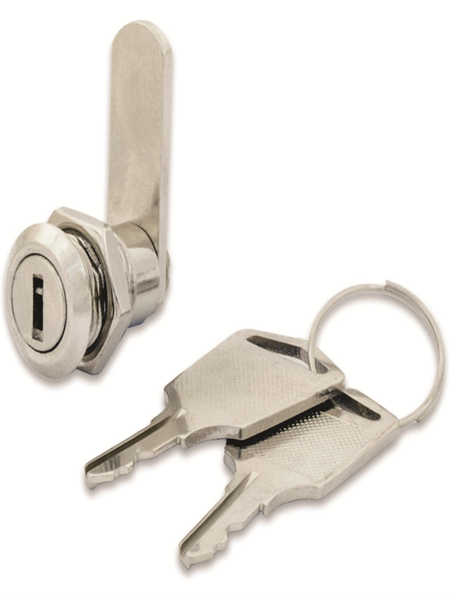 תמונה של מנעול עם מפתח לארון מתכת