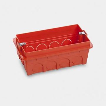 תמונה של קופסא תקן 4 מודול תה"ט ללא מחיצות