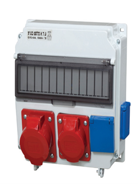 תמונה של קופסא D-25 שקעים 532.516.316 ללא חצי אוטומט