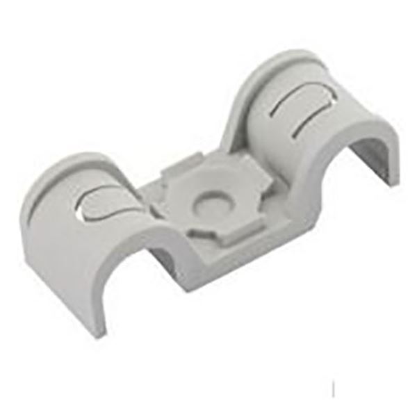 תמונה של מארז שלה פלסטיק כפולה 20 מ"מ לאקדח (50 יחידות)