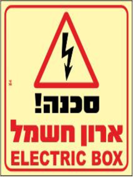 תמונה של שלט פולט אור ארון חשמל 20*20