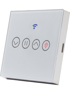 תמונה של מפסק 3 מודול WIFI לתריס כולל אפשרות למפסק תאורה