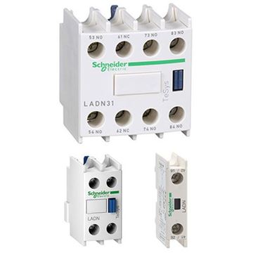 תמונה של מגעי עזר למגען LADN22  2NO+2NC