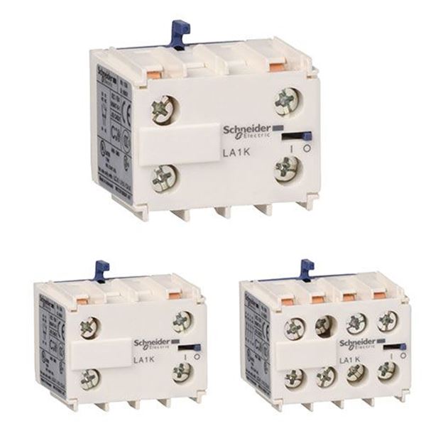 תמונה של מגעי עזר NO+2NC למגען LA1KN22 K2