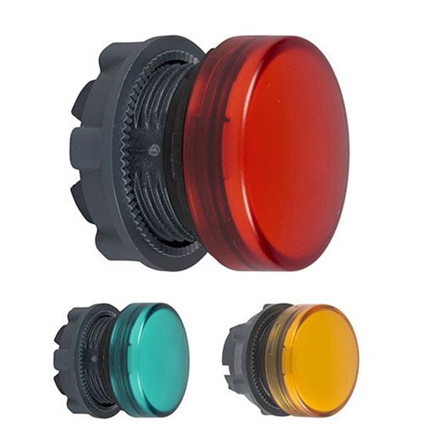 תמונה של ראש מנורת סימון ירוק ZB5AV033