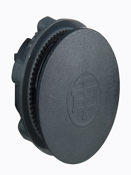 תמונה של מסתם 22 מ"מ פלסטי שחור ZB5SZ3