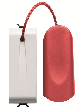 תמונה של קורוס-לחצן לבן 1 מודול + כבל משיכה