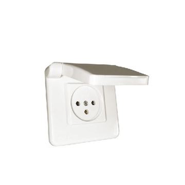 תמונה של שקע כח שובל מוגן מים