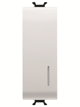 תמונה של קורוס-מפסק מחליף+ת.איתור 2 מודול לבן