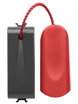 תמונה של קורוס-לחצן +כבל משיכה 1 מודול שחור מט/סאטן