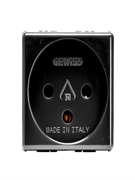 תמונה של שקע כח GEWISS SYS BLACK