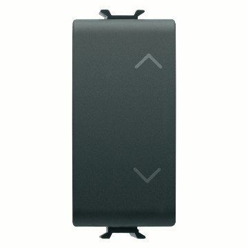 תמונה של קורוס-מפסק תריס מודול 2P 1 שחור מט/סאטן