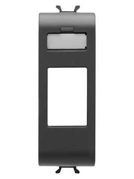 תמונה של קורוס-מתאם לשקע קיסטון שחור מט/סאטן