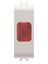 Picture of RED INDICATOR LAMP 1M WHITE