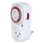 Picture of 24Hrs Mechanical timer 16A Israeli plug & socket