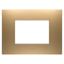 תמונה של מסגרת אגו גוון זהב מט-סאטן 3 מודול לסדרת קורוס