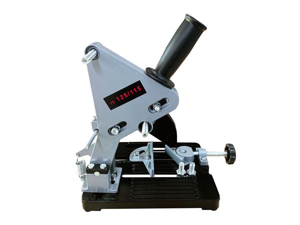 Picture of Angle Grinder Stand
Applicable angle grinder type: 100-125mm
Support material：Aluminum
Base material：Cast Iron
Base size: 23 * 18cm
Fixture width: 80mm
Cutting depth: 30mm
Safe Guard: Plastic