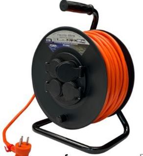 תמונה של תוף+כבל 40 3x2.5 מ' (עד 16A)