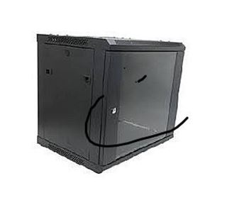 תמונה של ארון תקשורת לתליה 10U רוחב 550 עומק 500 גובה 500 צבע שחור