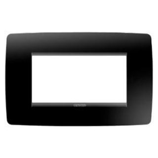 Picture of ONE plate black 4 gang