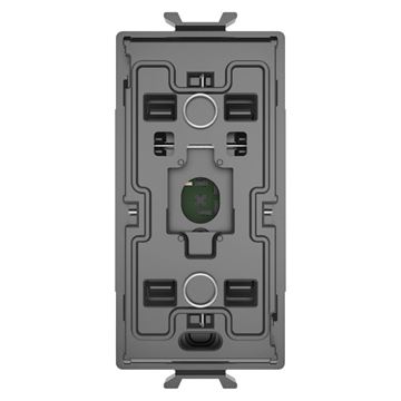 תמונה של מפסק תאורה קורוס חכם  1 מודול (ללא כיסוי)