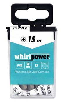 תמונה של ביט פיליפס PH2*50 מגנטי  בכמות של 15 יחידות ווירלפאוור