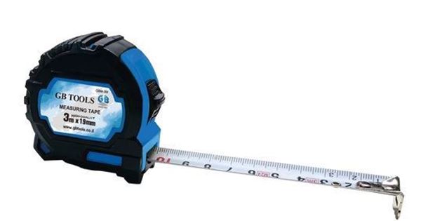 תמונה של רולטקה 3 מטר ציפוי גומי 19 מ"מ PRO