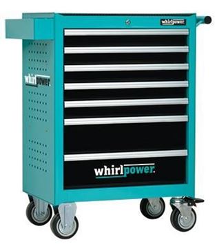 תמונה של ארון/עגלה  7 מגירות בטיחותי ווירלפאוור