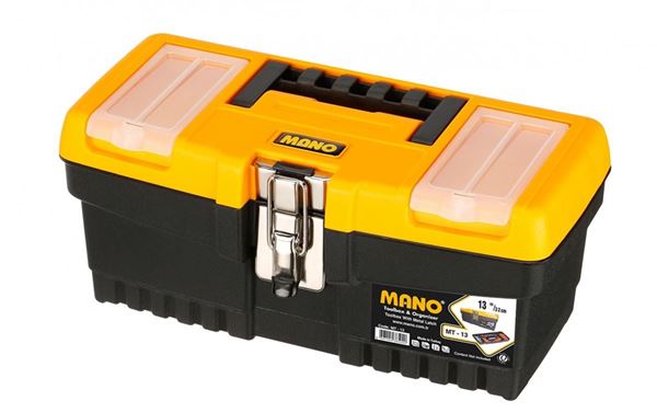 Picture of Toolbox with Metal Latch 13" MT-13