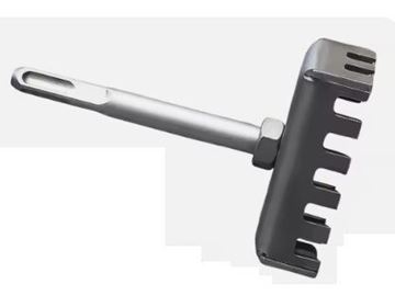 תמונה של אזמל לפטישון לחפירת חור לשקע חשמל מרובע SDS-PLUS