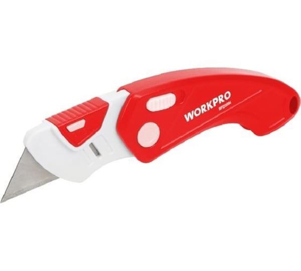 Picture of WORKPRO PLASTIC QUICK-CHANGE FOLDING UTILITY KNIFE
